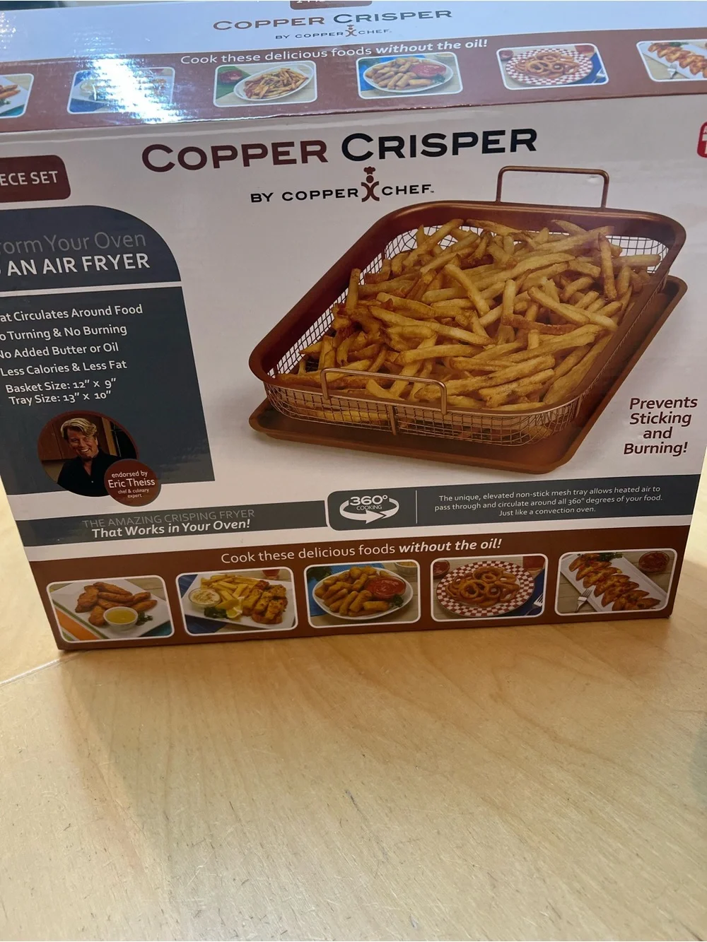 Copper Crisper Baking Tray 2ps Set by — Copper Chef